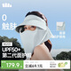 蕉下（beneunder）遮陽(yáng)帽男防曬帽女磁吸防曬面罩全臉口罩太陽(yáng)帽空頂帽敏感肌便攜