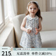 OAK FAMILY夏季新品2025女寶寶無(wú)袖連衣裙文藝娃娃領(lǐng)兒童公主裙 小羊果園 （不含頭飾） 90 cm