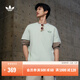 adidas經(jīng)典簡(jiǎn)約純棉運動(dòng)上衣短袖T恤男女夏季阿迪達斯官方三葉草   亞麻綠   M
