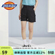Dickies短褲 女式純棉高腰logo印花休閑百搭短褲 DK010329 黑色 （常規版型） 26
