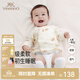 英氏（YEEHOO）【商場(chǎng)同款】童裝居家服長(cháng)袖親膚四季小寶寶護肚衫嬰兒半背衣 樂(lè )柔半背衣 59 cm （建議0-3個(gè)月）