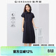 佐丹奴襯衫連衣裙女夏季新款純棉通勤風(fēng)口袋連袖薄款裙子13465324