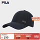 FILA 斐樂(lè )官方男帽棒球帽2026春新款鴨舌帽時(shí)尚休閑運動(dòng)帽遮陽(yáng)帽 傳奇藍-NV XS