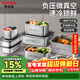 泰福高（TAFUCO）不銹鋼保鮮盒316L食品級飯盒密封便當收納餐盒冰箱分裝帶蓋T5388