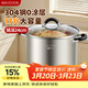 美廚（MAXCOOK）湯鍋304不銹鋼 復底高湯鍋32cm 燃氣爐電磁爐通用MCT4909