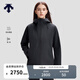 迪桑特（DESCENTE）女士防風(fēng)防水透沖鋒衣 抓絨內膽三合一3L兩件套 BK-黑色 M (165/84A)
