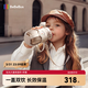 bebebus鉆光兒童保溫杯嬰幼兒316L吸管寶寶水杯大容量學(xué)生500ml 12月+