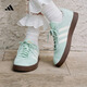 adidas「T頭鞋」VL COURT CLASSIC板鞋德訓鞋男女阿迪達斯輕運動(dòng)   蒸汽綠/漢玉白/金 (推薦女生買(mǎi)小半碼)   37