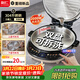 利仁（Liven）【優(yōu)惠限時(shí)半小時(shí)】電餅鐺小鋼人不銹鋼0涂層上下盤(pán)可拆洗可調火40mm超深2000W雙面加熱家用電餅檔