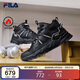 FILA斐樂(lè )官方男鞋復古運動(dòng)鞋冬中幫加絨休閑鞋