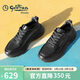 金利來(lái)（Goldlion）男鞋秋款男士厚底增高緩震氣墊底休閑鞋G546430288AAA