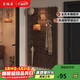 苑雅居實(shí)木鋼琴鍵掛衣架壁掛衣帽架入戶(hù)門(mén)口墻壁掛衣鉤玄關(guān)墻上掛包架