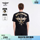 BOY LONDON【榮耀使者】短袖男女春夏燙金麥穗老鷹黑色T恤N01906 黑色 M