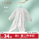 十月結晶嬰兒衣服初生寶寶連體衣新生兒哈衣和尚服 奇幻森林款-兔兔白 A類(lèi)品質(zhì) 四季 66cm 【3-6個(gè)月】