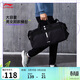 李寧桶包大容量多倉健身系列旅游出差鍛煉單肩斜挎手提包ABLS117