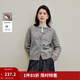 茵曼（INMAN）2026春女裝新款溫柔甜美蘑菇刺繡毛衣小眾百搭針織開(kāi)衫外套 貴族灰 M