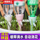 懶人自動(dòng)澆水器家用陽(yáng)臺澆花神器家庭養花種菜花盆滴灌澆花器滴水 混色3個(gè)【礦泉水飲料瓶99%通用】