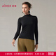 愛(ài)慕秋冬打底衣女士24AW燚暖衣親膚暖絨小高領(lǐng)長(cháng)袖上衣羊絨AM72A242 經(jīng)典黑400 M (165)