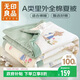 無(wú)印良品A類(lèi)里外全棉夏涼被100%新疆棉花被子純棉可機洗空調被芯200*230cm