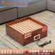 太陽(yáng)花 烤火桶烤火箱火爐電火桶家用長(cháng)方形電火桶實(shí)木取暖器烤腳取暖器烤腳爐暖腳箱暖腳爐暖箱烤火神器 茶色圓角款【48*48*20CM】