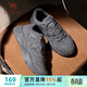 駱駝（CAMEL）運動(dòng)老爹鞋男透氣厚底潮休閑鞋子 K13C09L7014 碳灰 40