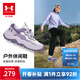 安德瑪（Under Armour）兒童運動(dòng)鞋秋冬季男女中大童休閑運動(dòng)保暖防滑戶(hù)外登山鞋2541801 紫色 35