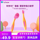 貝博士b.box兒童餐具叉勺寶寶訓練學(xué)吃輔食勺嬰兒叉子收納便攜吃飯勺子 紅橙