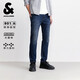 杰克·瓊斯（JACK&JONES） 男裝牛仔褲時(shí)尚潮流多口袋水洗貓須226132122彈力修身褲子長(cháng)褲