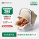 怡戈（Ekobebe）小元寶嬰兒提籃式兒童安全座椅汽車(chē)用寶寶車(chē)載睡籃新生兒0-15個(gè)月 新國標-奶酪棕【5擋頭枕調節+抗菌】