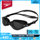 速比濤（Speedo）【汪順同款】VClass大視野高端泳鏡游泳訓練寬廣視野 黑色/煙灰