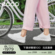 愛(ài)步（ECCO）板鞋女 時(shí)尚潮流百搭經(jīng)典軟面舒適休閑運動(dòng)鞋女鞋 街頭209713 白色20971301007 36 (225mm)