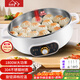 惠當家（Hui Dang Jia）電餅鐺家用無(wú)涂層電煎鍋多功能電熱鍋水煎包鍋烙餅鍋早餐機電烤鍋炒菜鍋電煮鍋HDJ-J08-34
