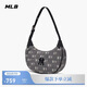 MLB包包女牛仔單肩包腋下包斜挎包手提拎包旅行包3ABQMV55N-50CGS-F