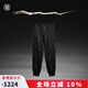歸心春秋百搭設計感高級男款運動(dòng)褲束腳褲 92.5%棉7.5%金屬纖維 黑色 XXL/185