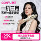 康夫（CONFU）自動(dòng)卷發(fā)棒32mm負離子女士懶人電動(dòng)卷發(fā)器燙發(fā)棒大波浪大卷送女友生日女神節禮物A1  杏色