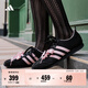 adidas「冰淇淋T頭鞋」VS JOG 2.0薄底運動(dòng)鞋男女阿迪達斯輕運動(dòng)   黑色/淺粉 (推薦女生選小半碼)   37