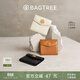 BAGTREE包包樹(shù) 真皮錢(qián)包復古多卡位卡包女士頭層牛皮錢(qián)包生日禮物女 焦糖色