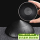 尚言坊 創(chuàng  )意陶瓷茶濾茶葉過(guò)濾網(wǎng)家用功夫茶具茶漏茶隔濾茶器茶寵擺件 3黑陶款過(guò)濾組-茶漏