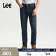 Lee26春夏新品標準中腰726直筒牛仔褲復古深藍色男 深藍色 31
