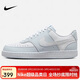 耐克NIKE板鞋女子減震COURT VISION運動(dòng)鞋DH3158-004灰白38