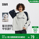 森馬（Semir）[商場(chǎng)同款]哈利波特聯(lián)名長(cháng)袖T恤女2025oversize秋裝101525101010