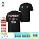 NBA楊瀚森球衣籃球服波特蘭開(kāi)拓者男女同款紀念T恤短袖上衣t恤 黑色(楊瀚森) L