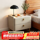 千禧華府床頭柜臥室家用小型床頭柜子現代簡(jiǎn)約床頭儲物柜輕奢風(fēng)床邊柜50