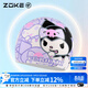 洲克（ZOKE）新款兒童酷洛米印花硅膠柔韌舒適泳帽女童防水護耳貼合游泳帽子 紫白(酷洛米)624603202-1