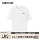 斯凱奇（Skechers）夏季男女同款時(shí)尚T恤衫透氣寬松圓領(lǐng)休閑短袖L226U044