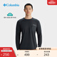 Columbia哥倫比亞戶(hù)外男子吸濕速干透氣舒適運動(dòng)長(cháng)袖T恤AE1693 010 黑色 M (175/96A)