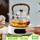 憶壺茶玻璃煮茶壺套裝電陶爐煮茶器小型燒水壺煮茶爐養生壺套裝 【高性?xún)r(jià)比】1300w智能爐+1.1L煮茶壺