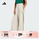 adidas高腰舒適時(shí)尚毛圈布休閑運動(dòng)褲女裝春季新款阿迪達斯輕運動(dòng)   奇跡礬土棕/森林綠   S