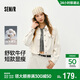 森馬（Semir）牛仔外套女春季短款翻領(lǐng)落肩寬松做舊2026工裝風(fēng)夾克109126108005
