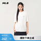 MLB男女短袖T恤潮流百搭純色休閑25秋季新款時(shí)尚3ATSB5053-50IVS-L